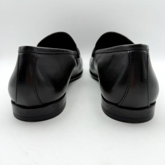 To Boot New York Mens Agostino Bit Loafer US 11.5 M EU 44.5 Black Leather NIB - Picture 10 of 13